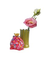 Scultura Pomme Pidou Vaso porta fiori in Ceramica 148-00745--FUCSIA - 148-00745--FUCSIA